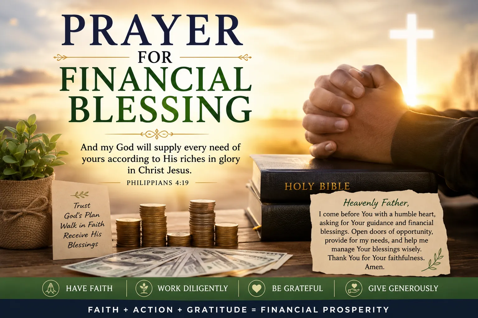 Prayer for Financial Blessing